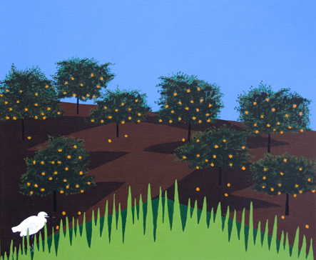 Visiting the Orange Grove